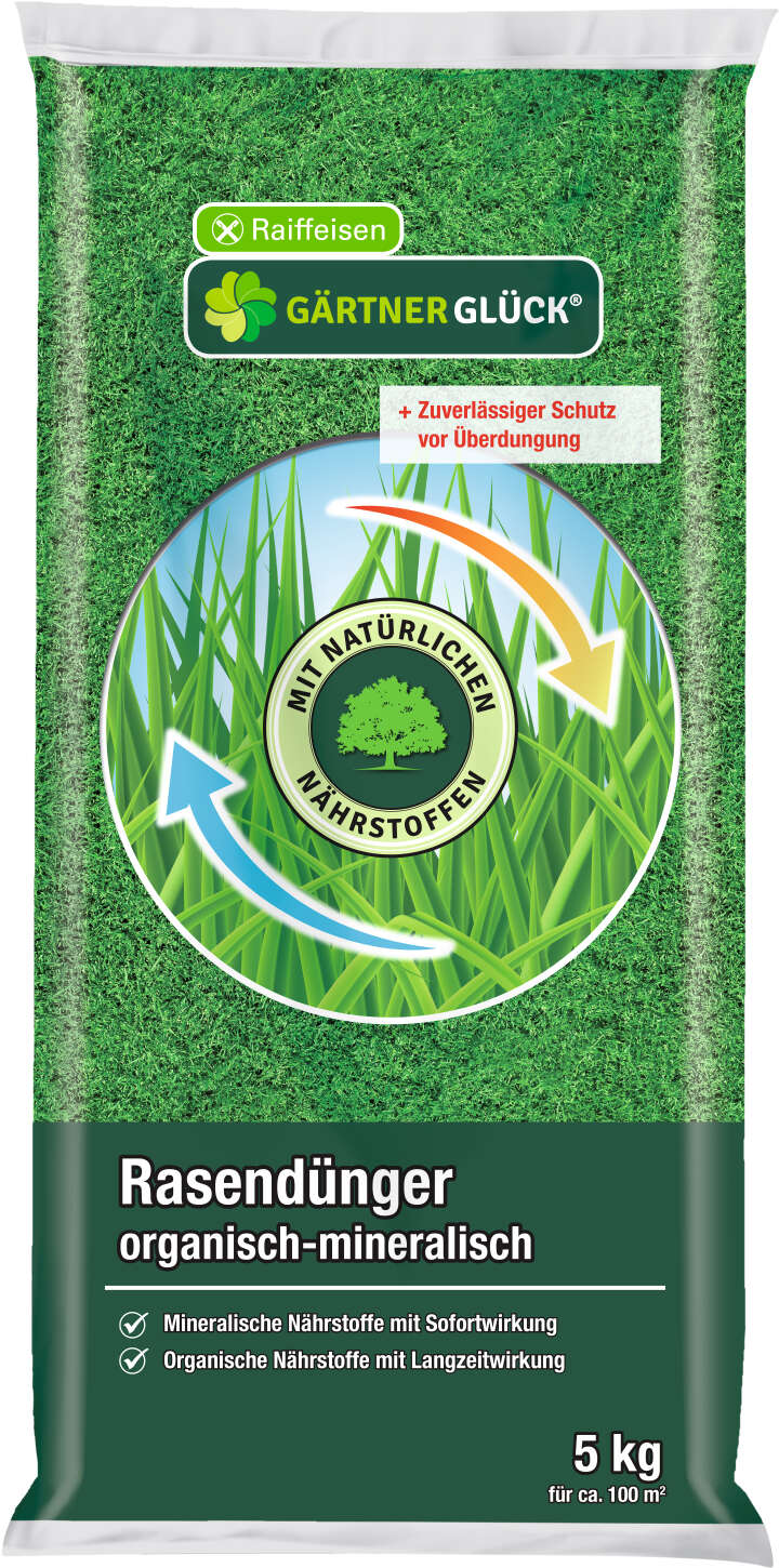 GÄRTNERGLÜCK Rasendünger organisch-mineralisch granuliert